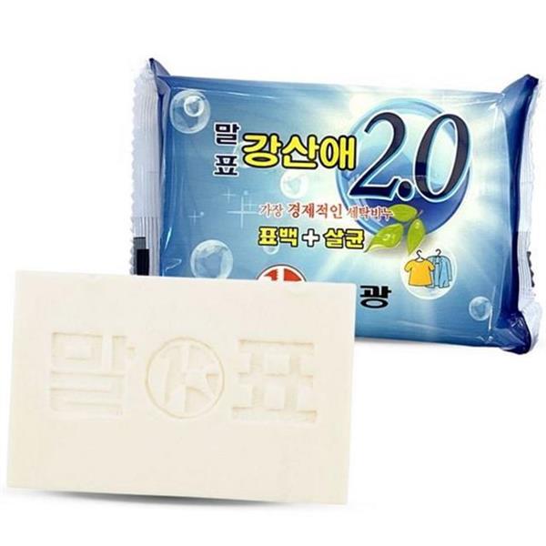세탁용 빨래비누 200g 손빨래 세탁비누 섬유 찌든 흰옷 세척 - 상세 이미지 2