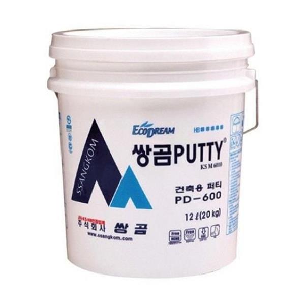 실내용 건축용 퍼티 20kg 보수 벽면 보수제 건축 틈새 - 상품 이미지