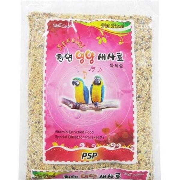 반려동물 앵무새 600g 영양식 애완조 조류 곡물 간식 사료 - 상품 이미지