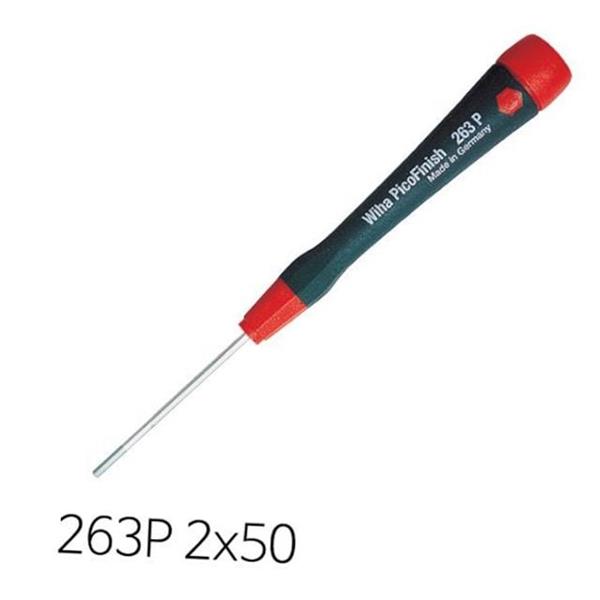 전문가용 정밀 육각 드라이버 2.0mm/50mm 작업용 공구 육각 드라이버 산업용 - 상품 이미지