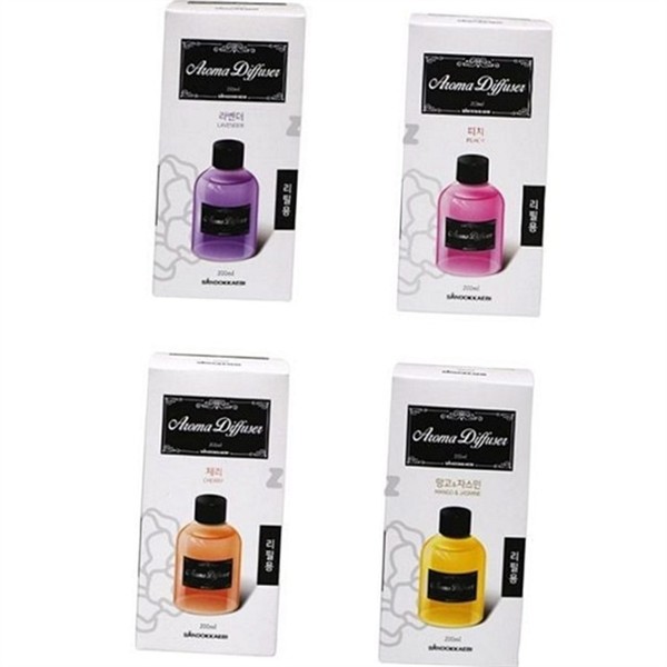 향수 디퓨저 리필액 200ml 선물용 실내 방향제 리필 인테리어 - 상세 이미지 2