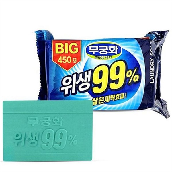 손빨래용 비누 450g 세탁용 세탁 비누 찌든때 위생 삶는 세제 - 상품 이미지
