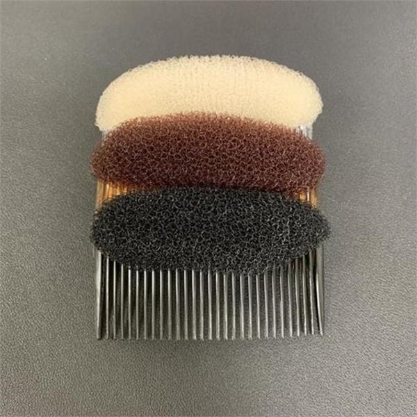 정수리 여성 헤어핀 웨딩 헤어 액세서리 데일리 볼륨 머리 - 상품 이미지