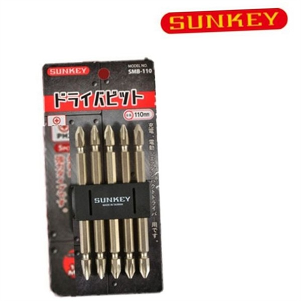 육각 십자 드라이버 비트 110MM 5PCS 임팩트 스크류 드라이버 비트 - 상품 이미지