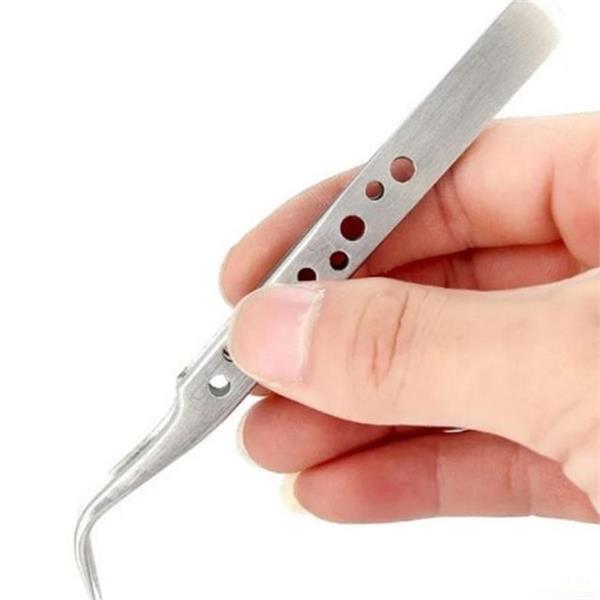 고정밀 스텐 정밀 집게 기판 전자 부품 집게 스티커 수리 - 상품 이미지