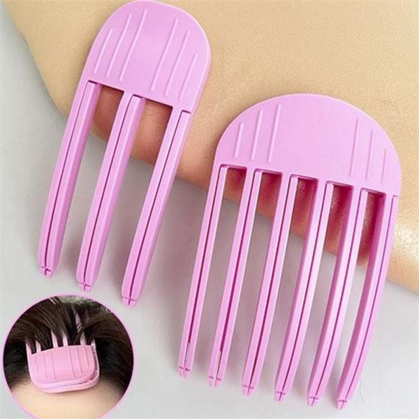 정수리 뿌리 볼륨 핀 3핀+6핀set 가르마 헤어 볼륨 핀 앞머리 - 상품 이미지