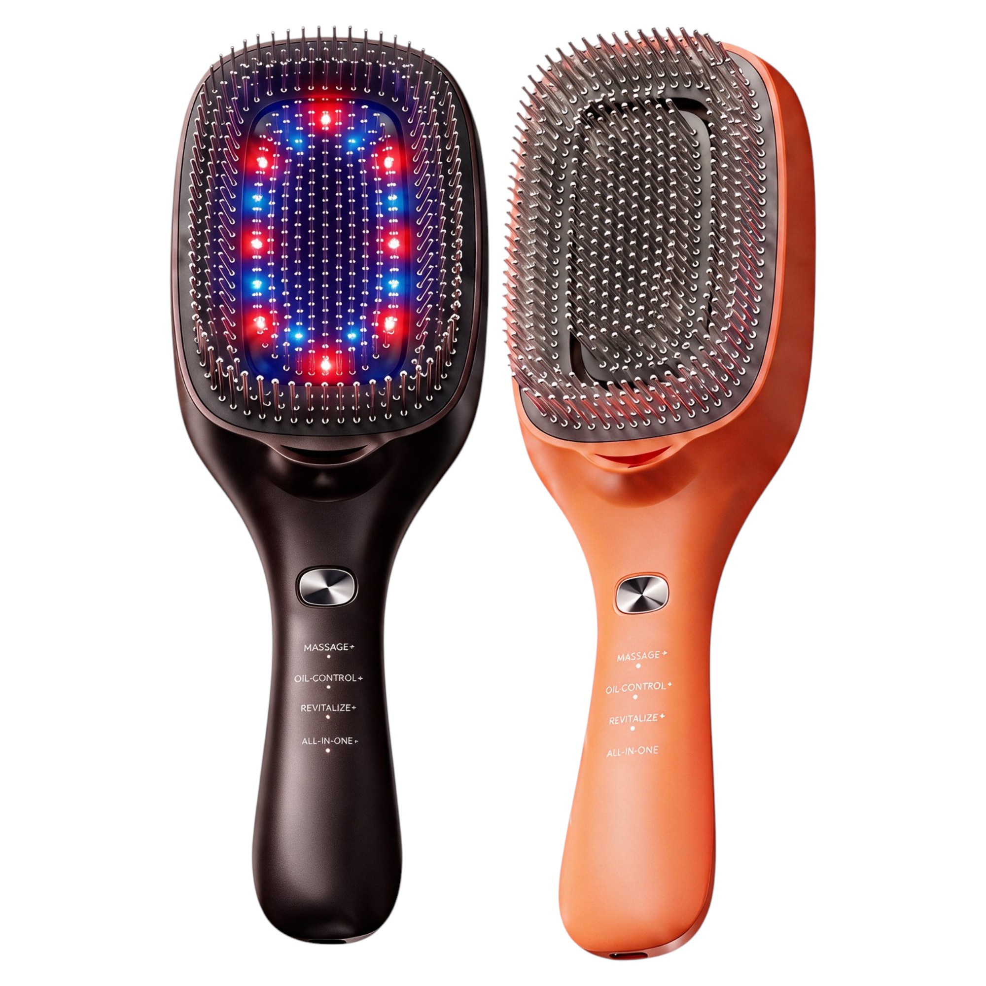 펄케어 터치뷰티 두피 마사지기 탈모 케어 관리기 음이온 모발 관리 디바이스 브라운 1EA - 메인 이미지