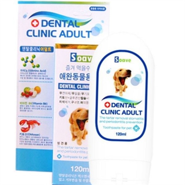 반려동물 강아지 치약 120ML 구강 반려견 치약 치석 관리 구취 - 상품 이미지