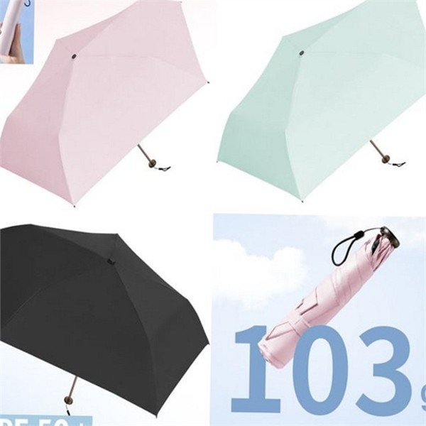 휴대용 자외선 차단 우산 가벼운 경량 우산 접이식 여행용 여름