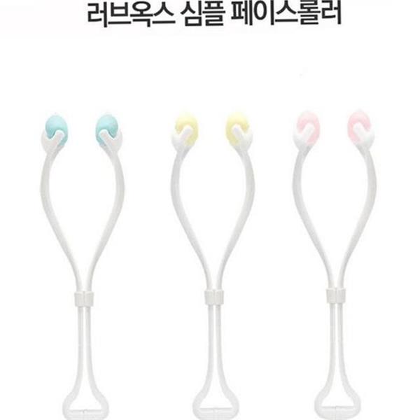 윤곽 얼굴 리프팅 롤러 이중턱 브이라인 마사지기 탄력 볼살 관리 - 상품 이미지