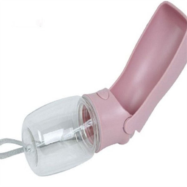 반려동물 강아지 산책 물병 350ml 550ml 급수통 강아지 휴대용 물통