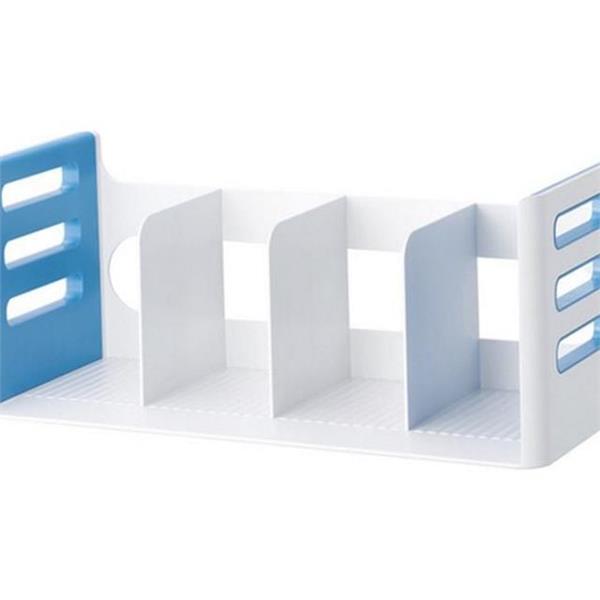 사무실 책꽂이 4단 이동식 플라스틱 책꽂이 정리함 학생 - 상품 이미지