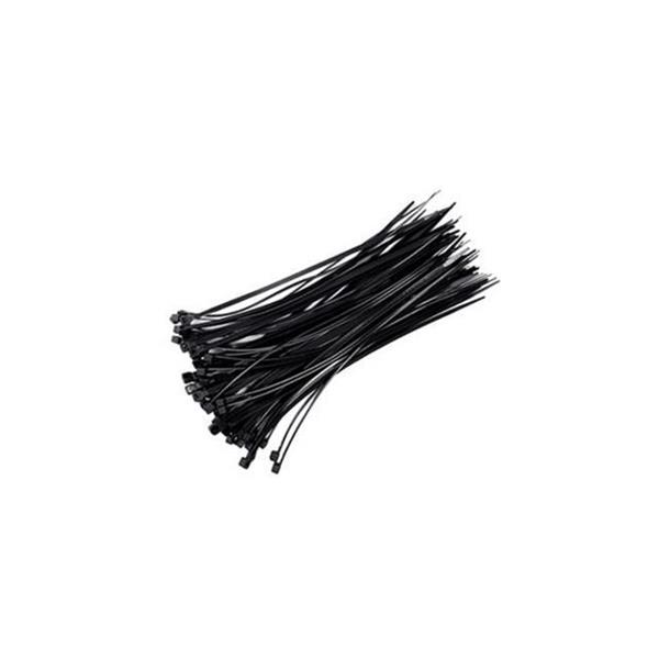나일론 케이블 타이 약100개 사무실 전선 정리 밴드 다용도 고정 - 상품 이미지