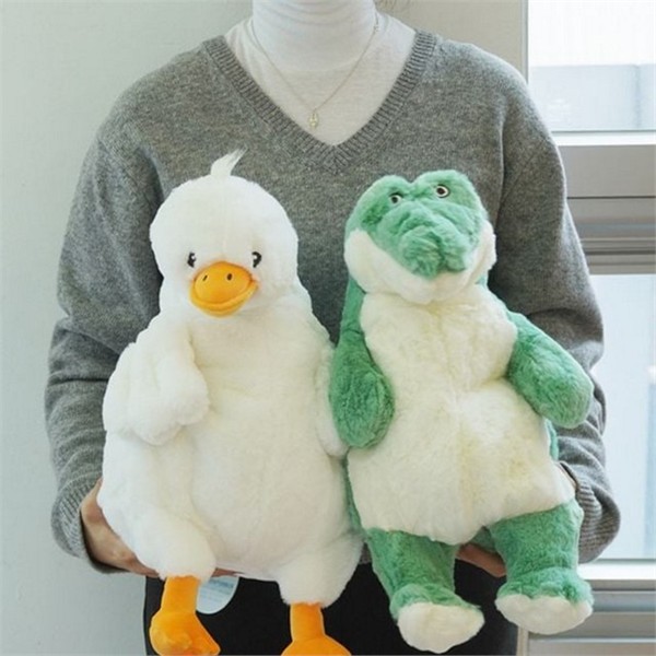 부드러운 오리 인형 귀여운 악어 인형 키덜트 애착 대형 봉제 - 상세 이미지 2