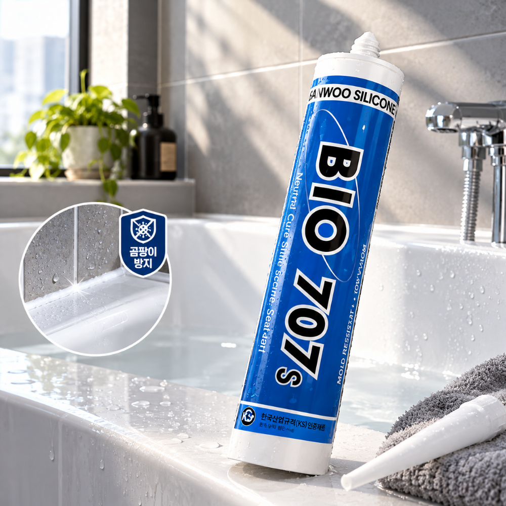 다우 그린씰 808 무초산 비초선 실리콘 걸레받이 270ml 1개 - 상세 이미지 3