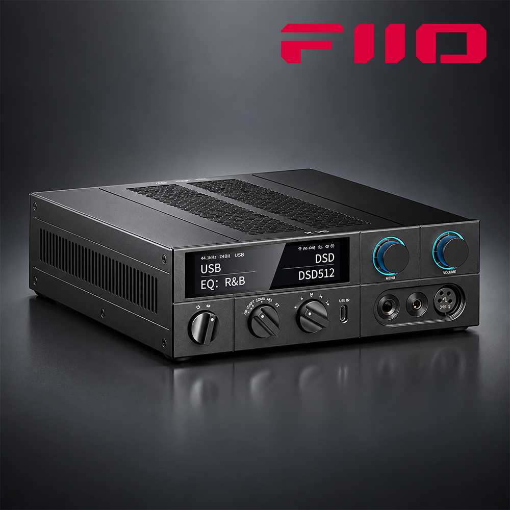 [국내정발] FIIO 피오 K15 헤드폰 프리 오디오 앰프 블랙 - 상품 이미지