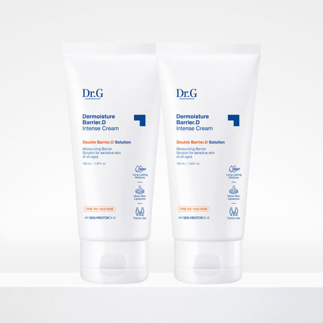 닥터지 더모이스처 배리어.D 인텐스 크림 100mL X2개