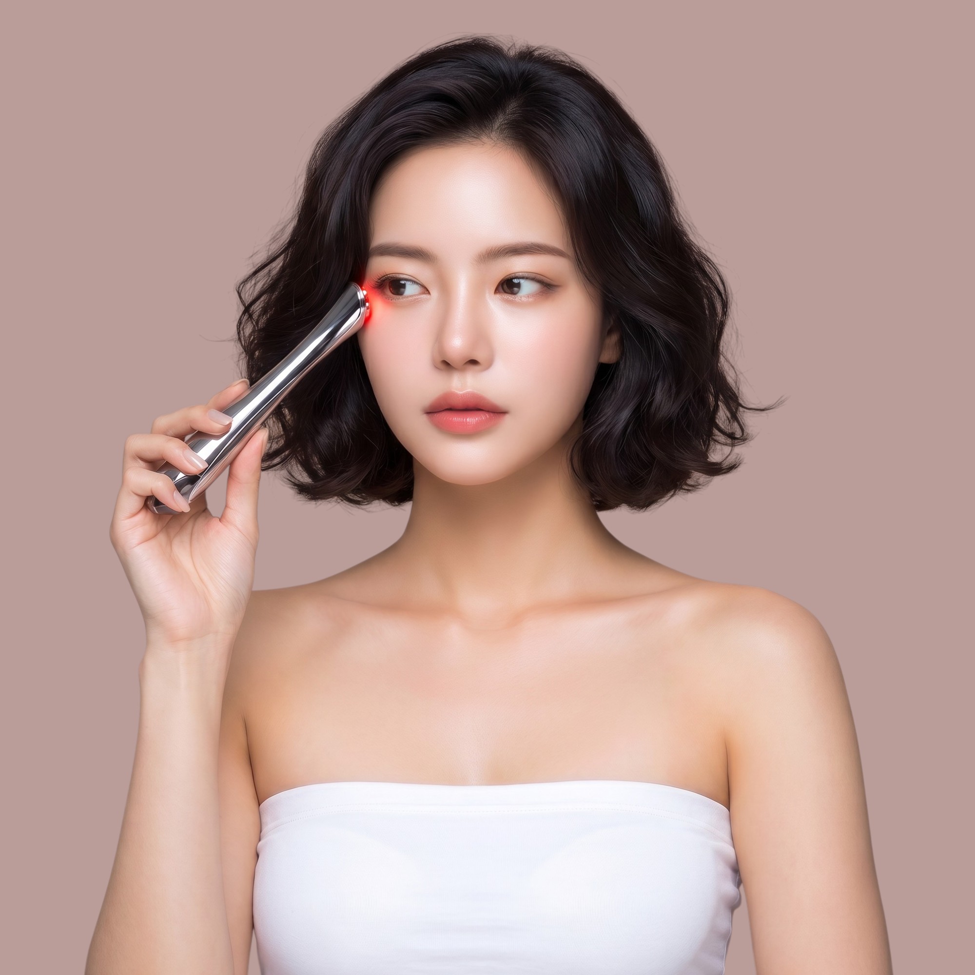 펄케어 고주파 EMS 눈가 마사지기 뷰티 디바이스 피부관리 미용기기 - 상세 이미지 4