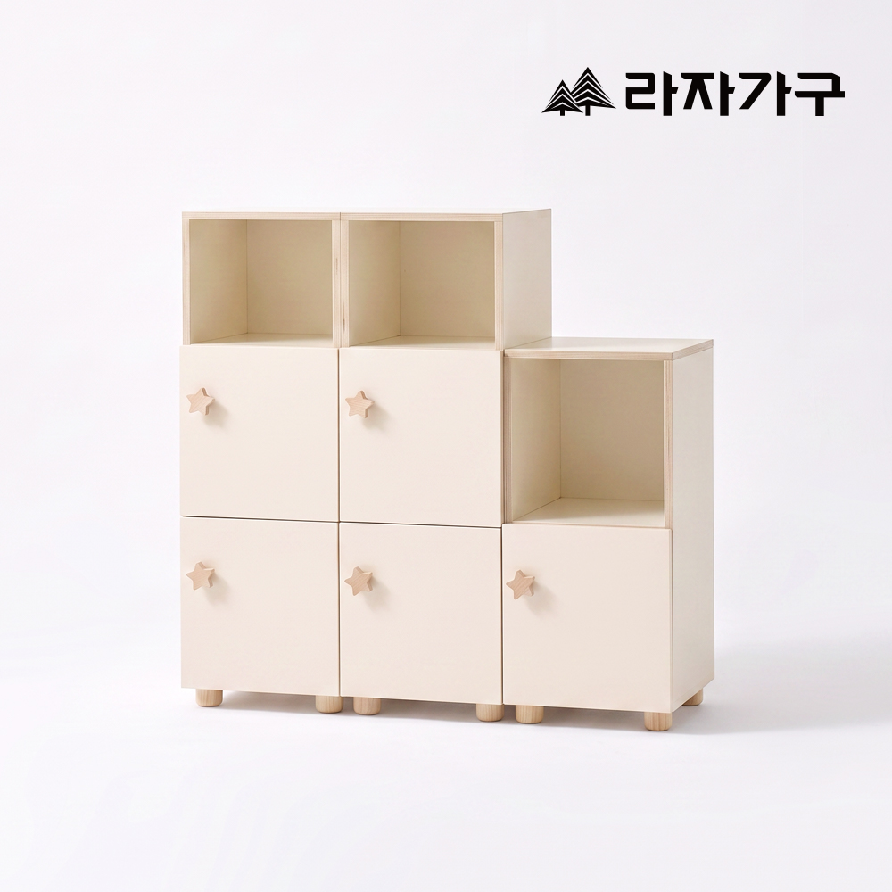 라자가구 라자가구 메이플 E0 원목 침대 소파 협탁 2단 틈새 미니 주방 현관 수납장 - 상세 이미지 3