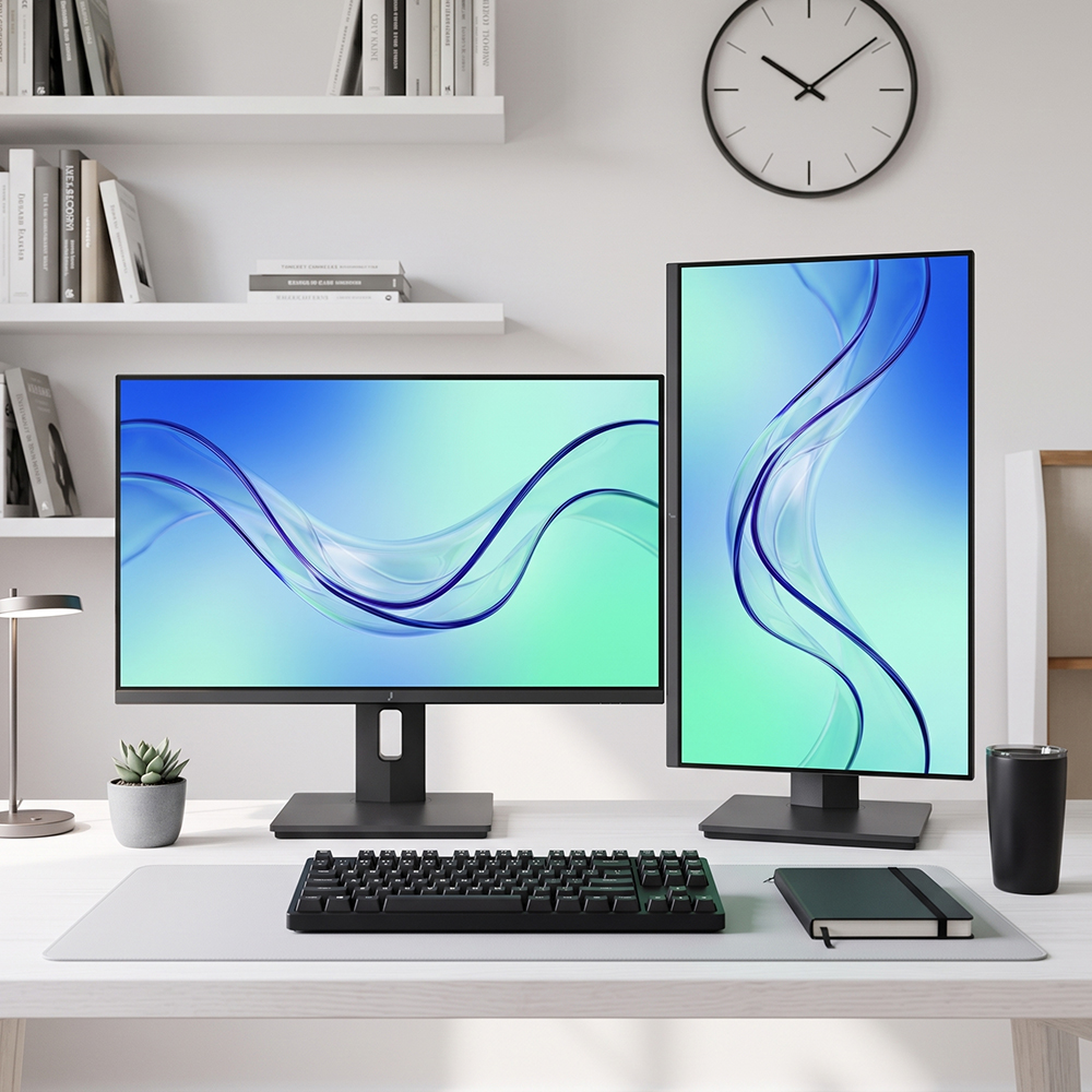 ★최대5%적립+리뷰2천원★ 주연테크 V27Q120MC QHD 모니터 120Hz USB-C 피벗 68~69cm(27인치), 무결점 상품 이미지