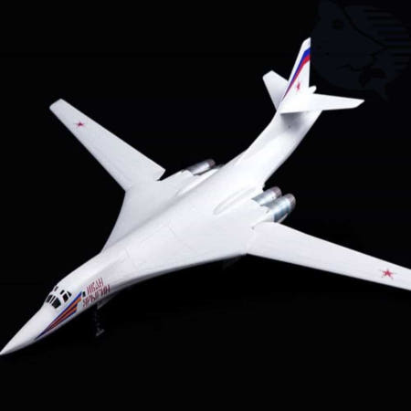 브이커머스협력사 신선EASY 스케일모형 전투기프라모델 러시아공군 Tu-160 블랙잭