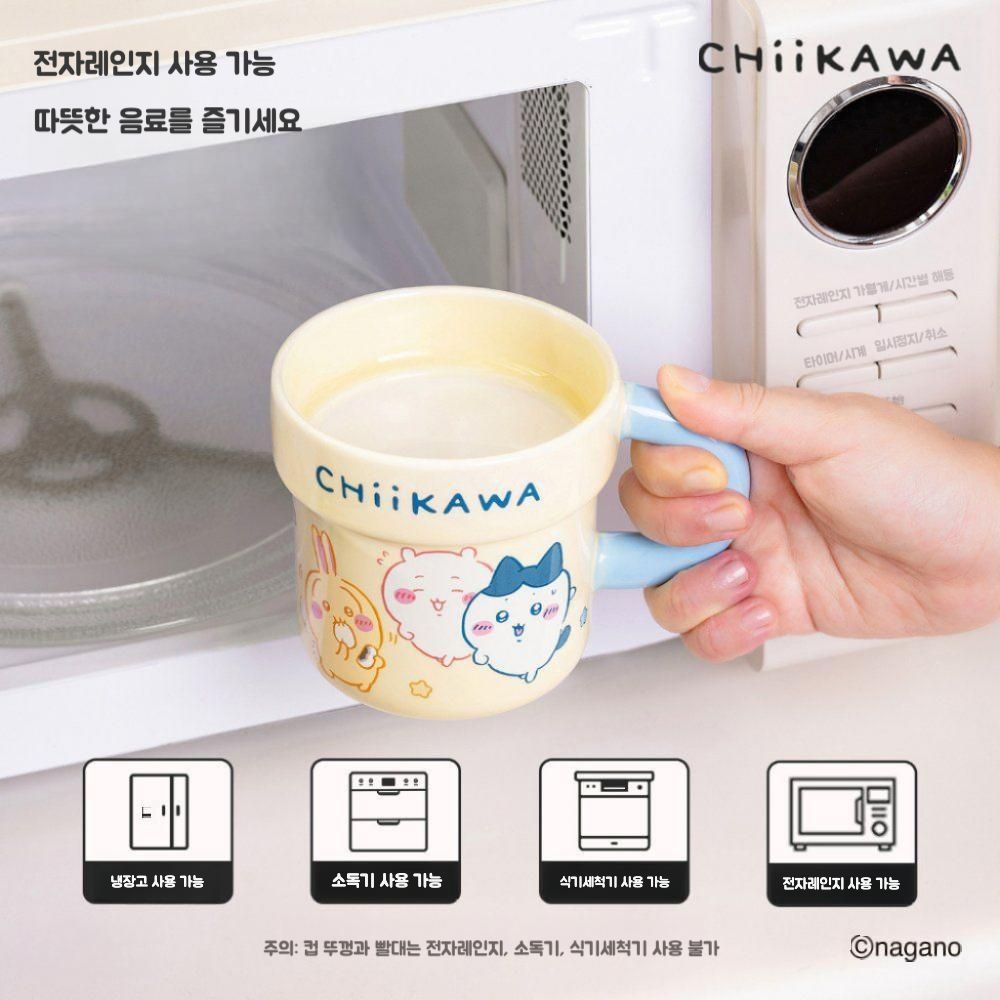 치이카와 텀블러 머그컵 세라믹 미니텀블러 먼작귀 피규어 도자기 이미지 6