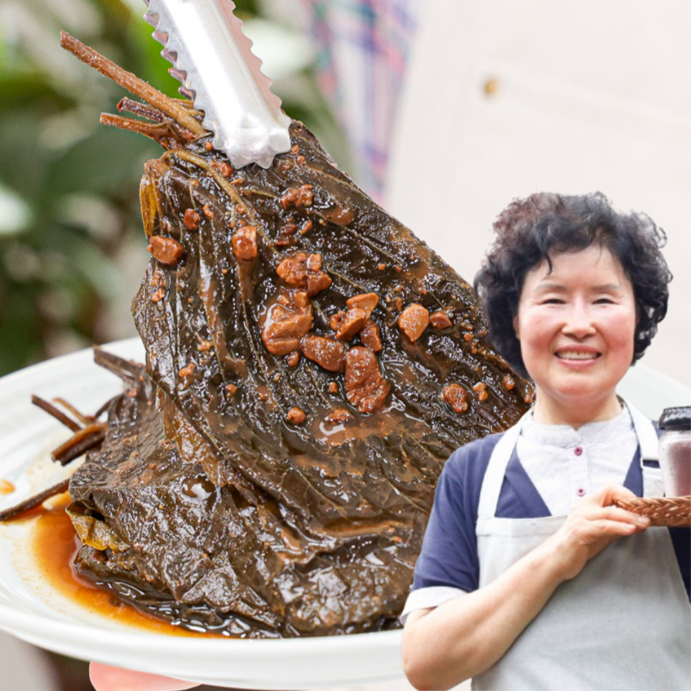 순창 된장깻잎장아찌 전라도 깻잎반찬 고전전통 500g, 1개 - 상품 이미지