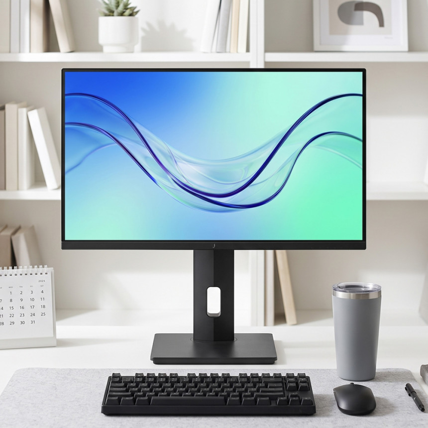 ★최대5%적립+리뷰2천원★ 주연테크 V27Q120MC QHD 모니터 120Hz USB-C 피벗 68~69cm(27인치), 무결점 사진 2
