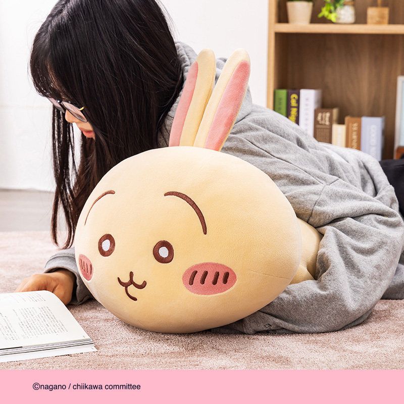 치이카와 우사기 바디필로우 안고자는 베개 인형 죽부인 대형 쿠션 이미지 4