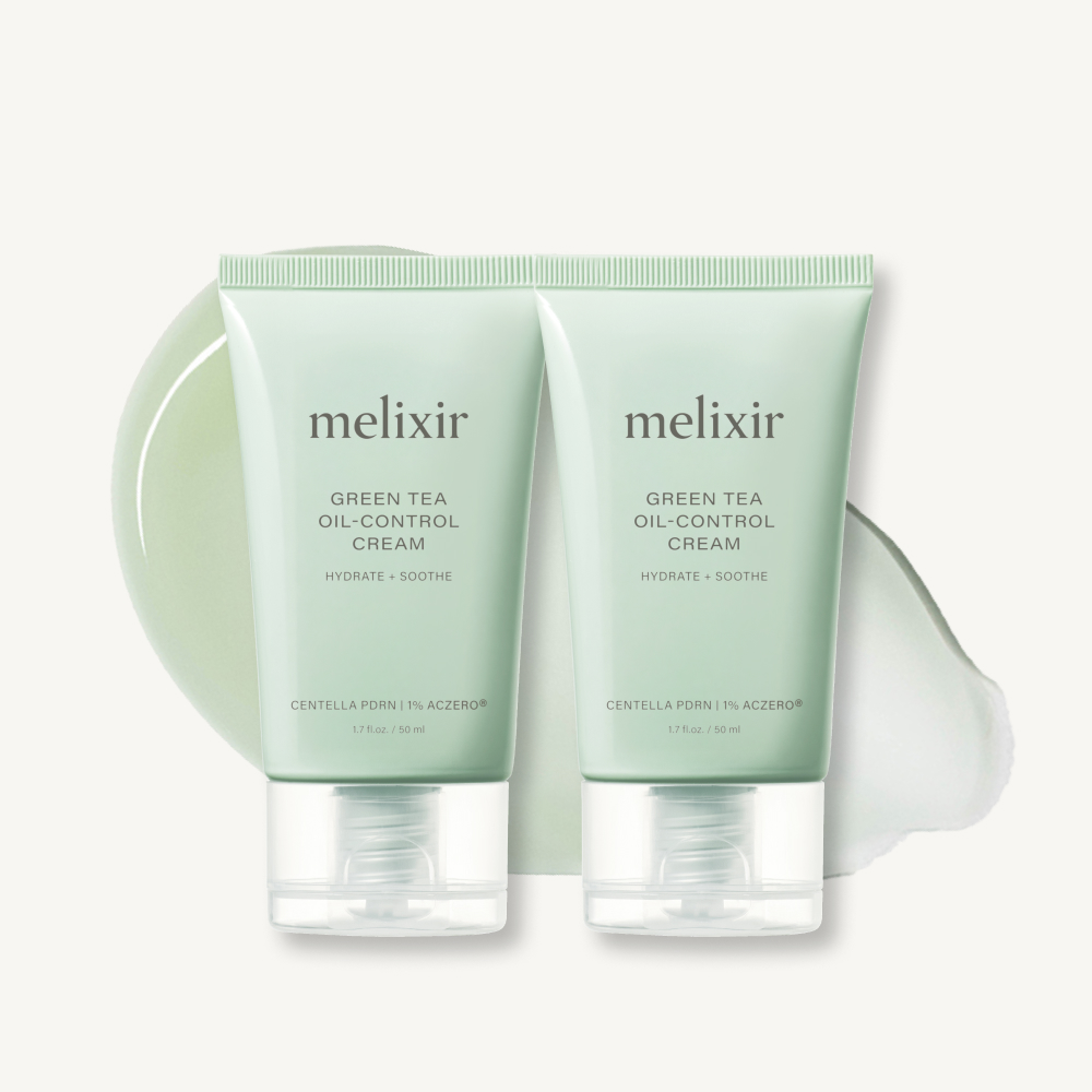 멜릭서 그린티 오일 컨트롤 크림 50ml, 2개