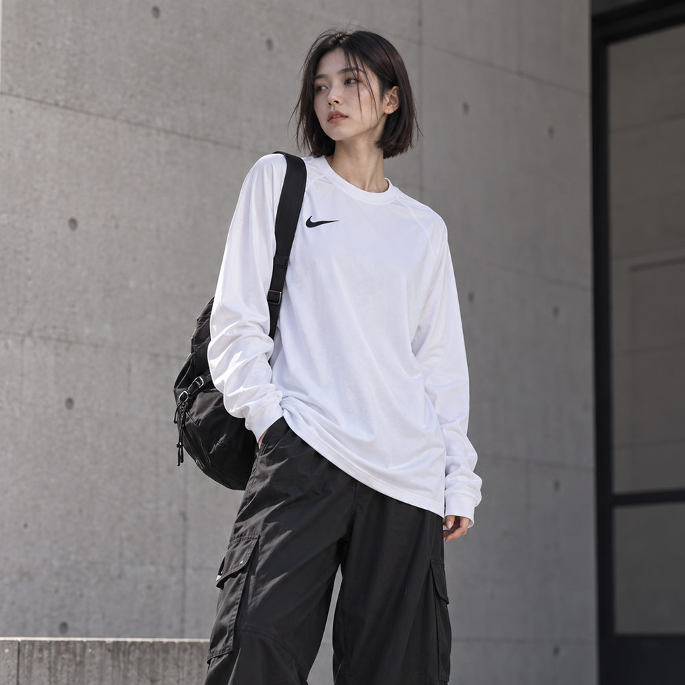 나이키 드라이핏 남성 기능성 긴팔티 러닝 헬스 트레이닝 스포츠 HV8232-100 상품 이미지