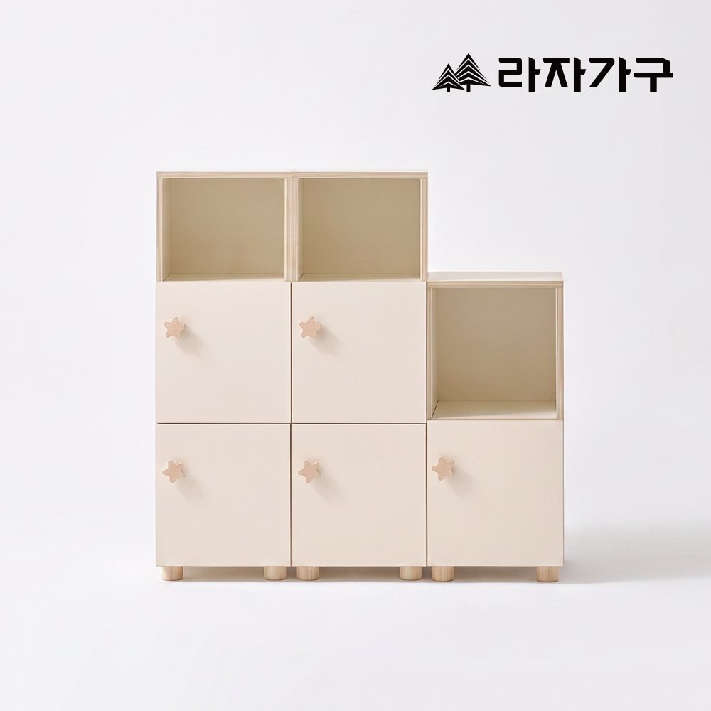 라자가구 라자가구 메이플 E0 원목 키큰 거실 미니 틈새장 3단 주방 틈새 수납장 - 상세 이미지 3