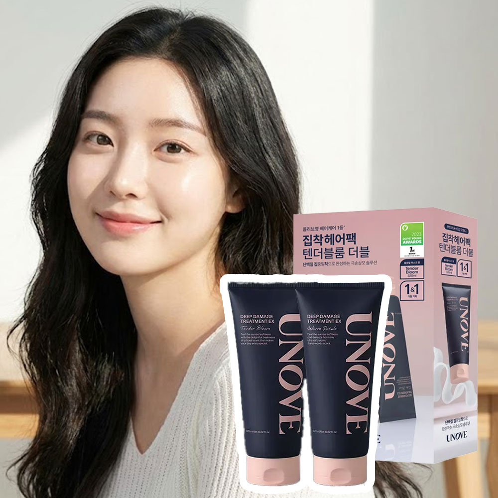 어노브 딥 데미지 트리트먼트 헤어팩 텐더블룸, 320ml, 2개 - 상세 이미지 3