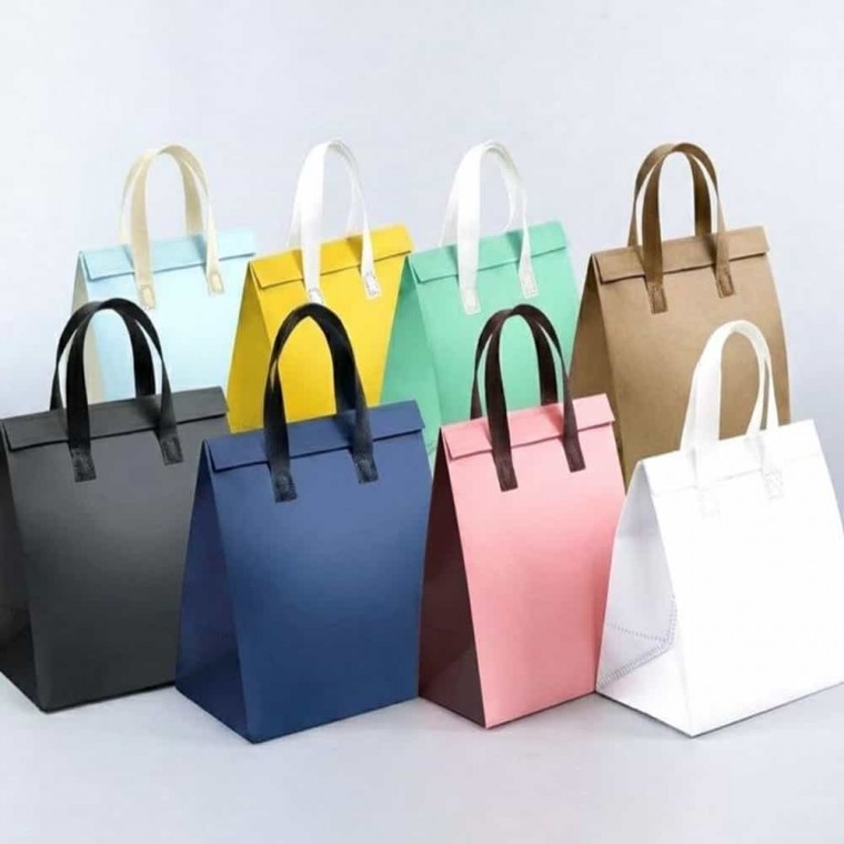 부직포 냉온 쇼핑백 가방 3호(24X24X15cm) 10개 부직포쇼핑백 부직포보냉백 미니보냉가방 - 상품 이미지
