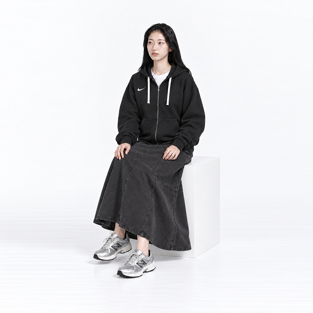 나이키 후드집업 플리스 기모 후드 자켓 IB1228-010 상품 이미지