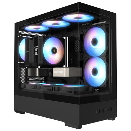 3RSYS L200 컴퓨터 PC 케이스 (블랙)