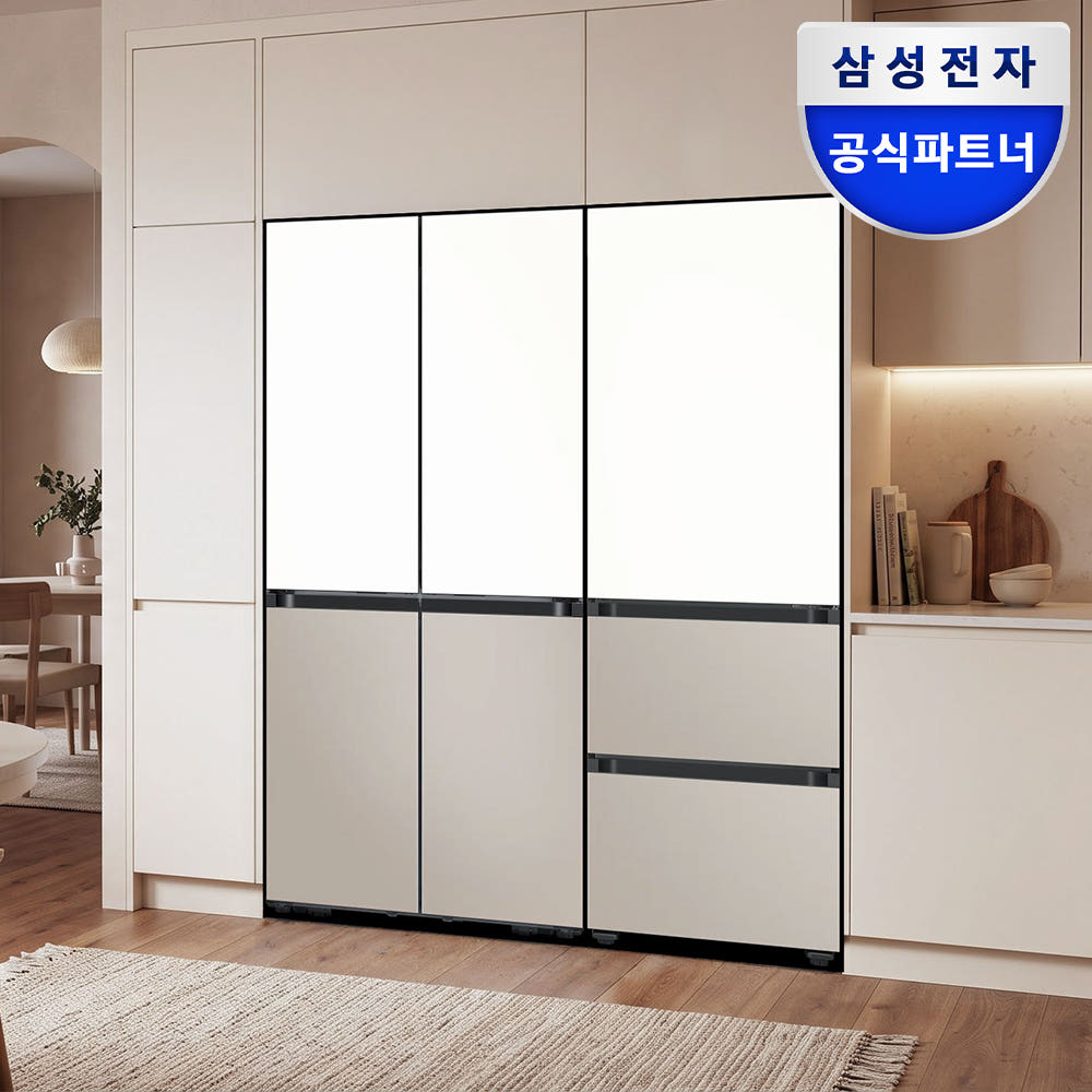 삼성 비스포크 키친핏 김치냉장고 1등급 세트 RM70H63R1ZG RQ33DB74C1AP (3,539,000원/무료)