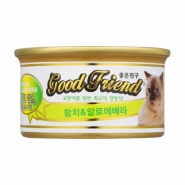 굿프랜드 고양이캔 통조림 참치 알로에베라, 85g, 1개 - 상세 이미지 2
