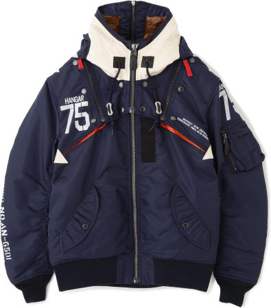 [해외]irex MA1 Remodel Mark 2 6182195 Men's 7834952053 2 XL 086 ROYAL