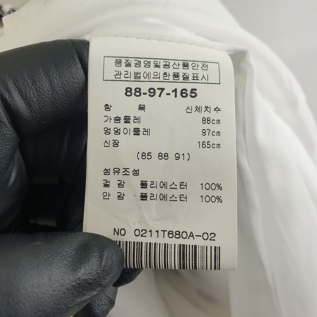 샤틴 화이트 여자 88-165 원피스 O5369 - 상세 이미지 4
