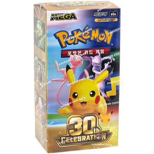 포켓몬카드 MEGA 확장팩 30주년 셀레브레이션 30th CELEBRATION 정품 20팩상자
