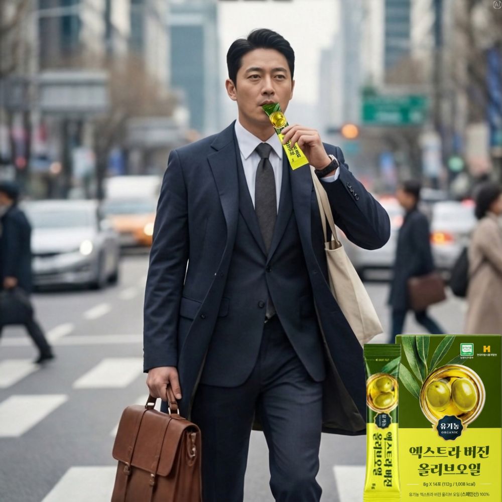 아침공복 마시는 생식용 먹는올리브오일 저온압착올리브유 산도 스틱 - 상세 이미지 4