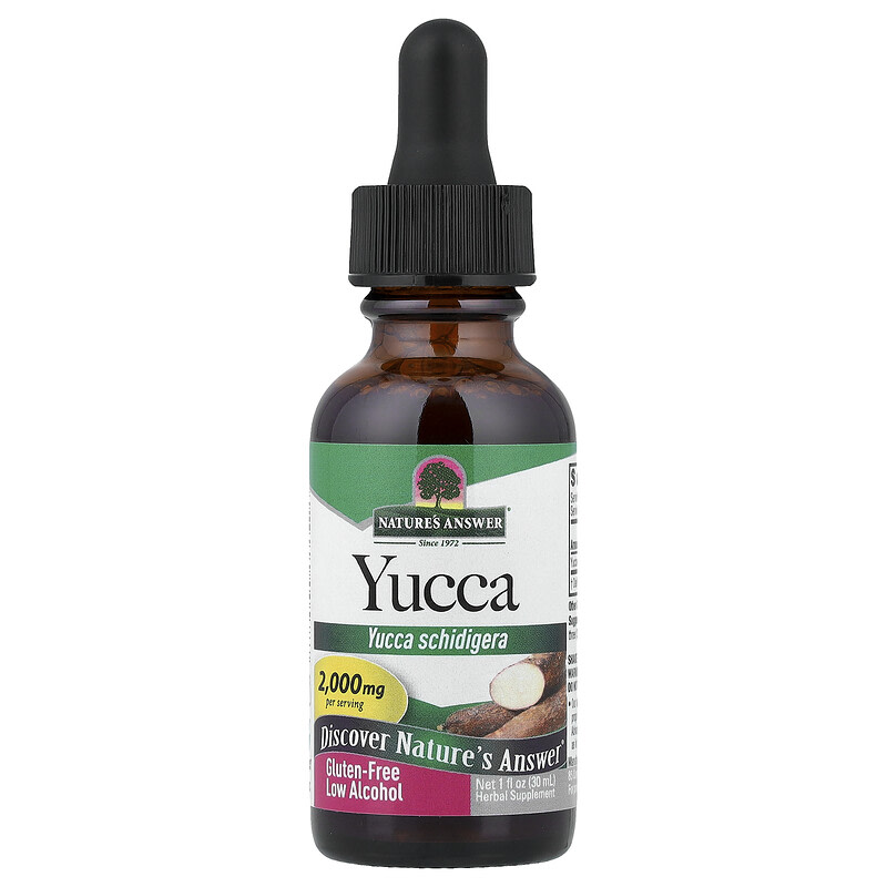 네이쳐스앤서 유카 알코올 추출물 2000mg 30ml, 1개 - 상품 이미지