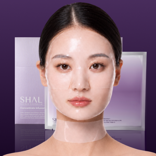 SHAL샬  8시간 수면 마스크팩 얼굴+목 듀얼 리프팅 케어 - 상품 이미지