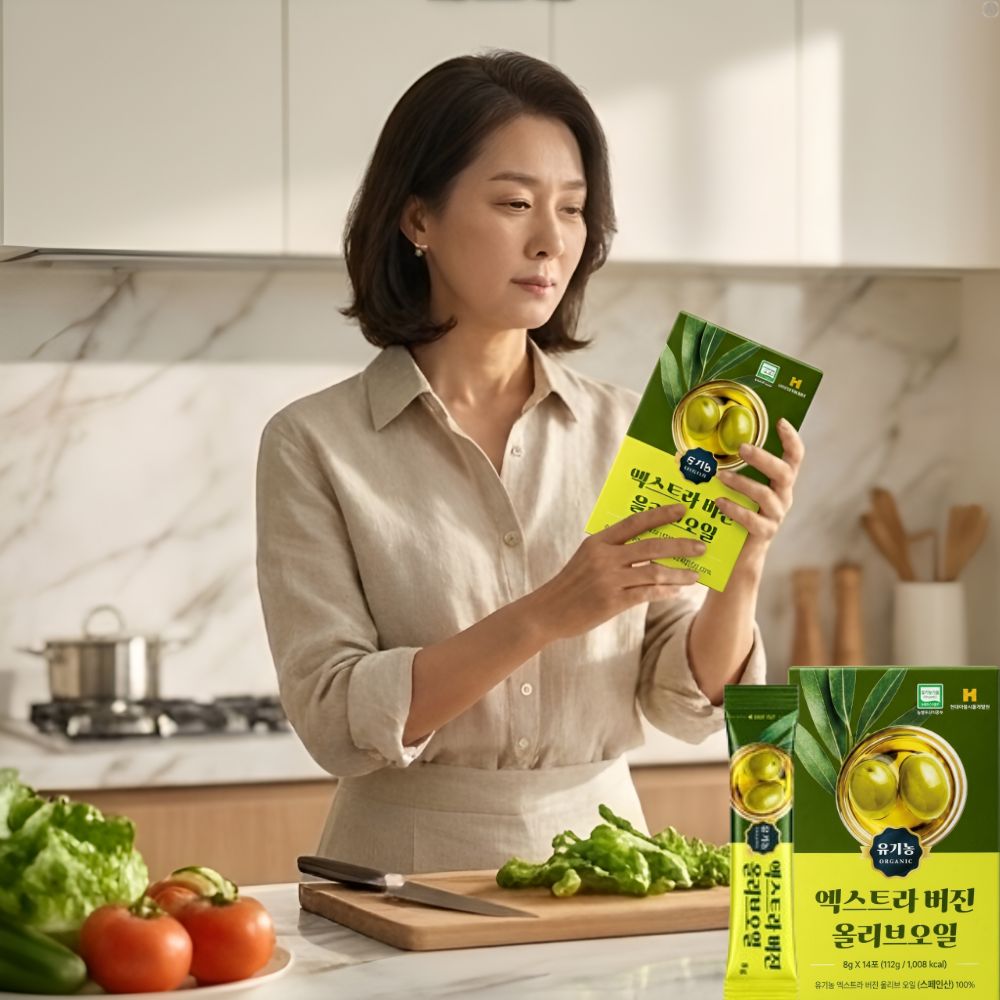 아침공복 마시는 생식용 먹는올리브오일 저온압착올리브유 산도 스틱 - 상세 이미지 3