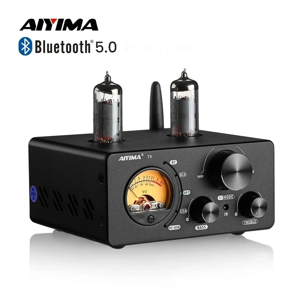 블루투스 미니 앰프 오디오 음향 앰프 매장용 AIYIMA T9 하이파이 5.0 진공관 - 상품 이미지