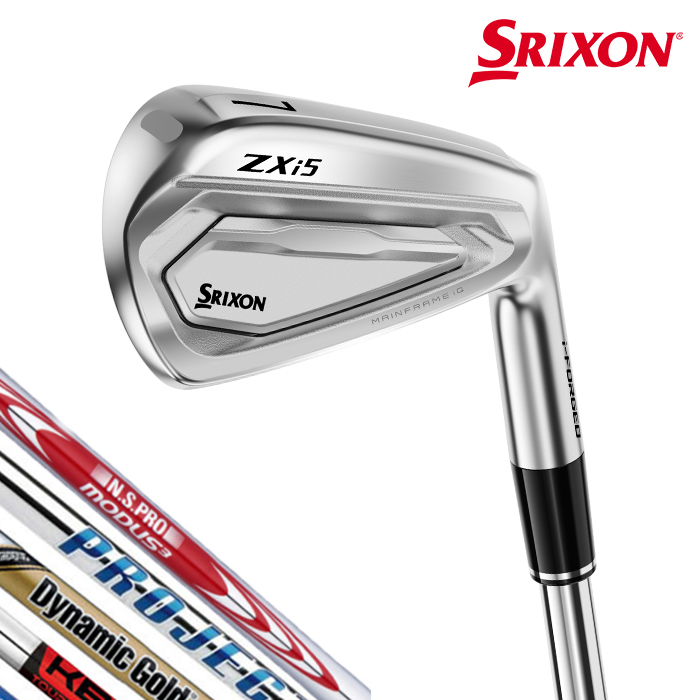 27년 스릭슨 ZXi5 아이언세트 RKT 커스텀 프로젝트 X LZ 5.5 던롭스포츠코리아 - 상품 이미지