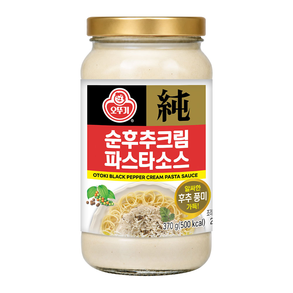 오뚜기 순후추크림 파스타소스 370g, 1개 - 상품 이미지