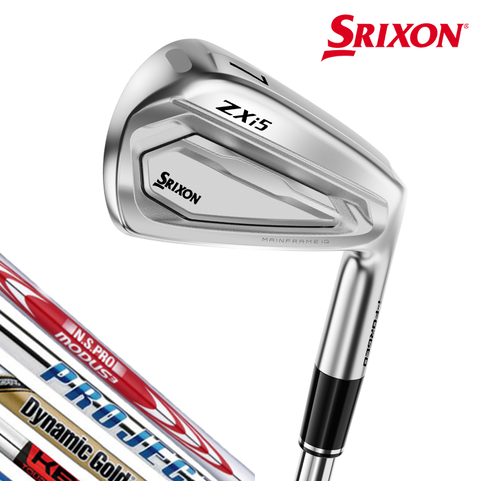 2027 스릭슨 ZXi5 아이언세트 RKT 커스텀 DG 105 S200 [던롭스포츠코리아] - 상품 이미지