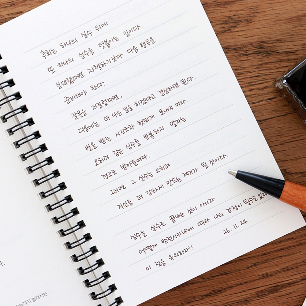 니체 필사 노트 어른 철학 필사책 성인 손글씨 펜 글씨 연습 교정책 악필교정 - 상세 이미지 2